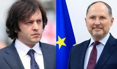 Gürcüstanın Baş naziri Avropa İttifaqının səfirini hədələdi