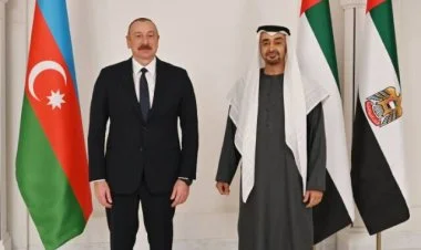 Azərbaycan Prezidenti BƏƏ liderini təbrik edib