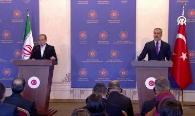 Abbas Əraqçı və Hakan Fidanın mətbuat konfransı VİDEO