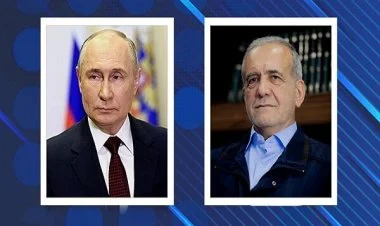 Pezeşkian Putinə zəng edib