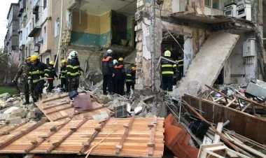 Sumqayıtdakı partlayışda şoka düşən qadın öldü