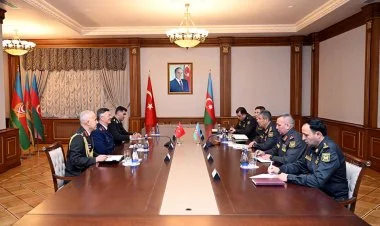 Zakir Həsənov Türkiyə generalını qəbul edib