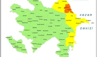 Küləklə bağlı sarı və narıncı xəbərdarlıq elan edilib