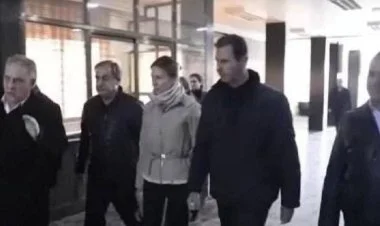 Bəşər Əsədin Moskvada ilk FOTOsu budur?
