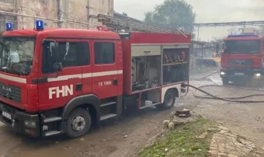 Bakıda sexdə yanğın olub