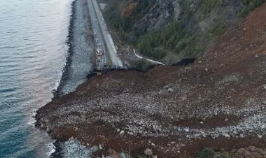 Türkiyə-Gürcüstan sərhədində torpaq sürüşməsi olub