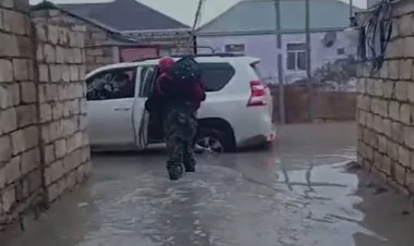 Masazırda bəzi ərazilər subasmaya məruz qalıb