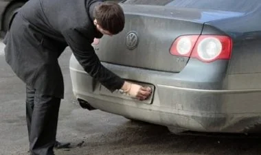 Qeydiyyat nişanları çirkli olsa? sürücülər cərimələnəcək