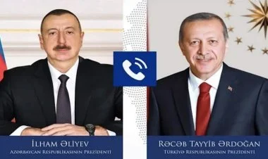 İlham Əliyev Rəcəb Tayyib Ərdoğana zəng edib YENİLƏNİB