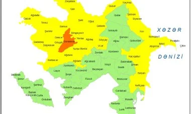Küləkli hava ilə bağlı sarı və narıncı xəbərdarlıq verildi