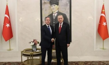 Ərdoğan ABŞ Dövlət katibini hava limanında qəbul edib
