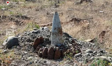Ermənilərin qurduğu partlayıcılar təhlükə mənbəyidir