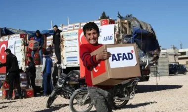Türkiyə Suriyaya humanitar yardım göndərib