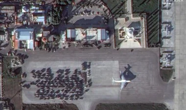 Rusiya qoşunları Suriyanı tərk edir FOTO