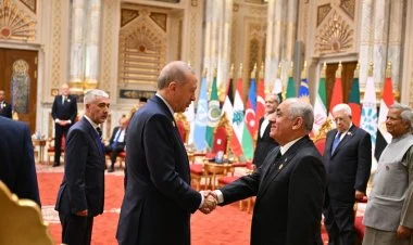 Əli Əsədov Ərdoğan və digər dövlət başçıları ilə görüşüb