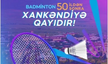Xankəndidə 50 il sonra badminton üzrə ölkə çempionatı