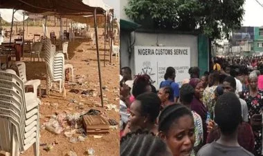 Nigeriyada məktəb yarmarkasında izdiham: 35 uşaq ölüb
