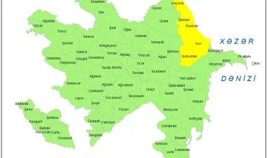 Küləklə bağlı sarı xəbərdarlıq verilib