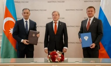 “Şimal-Cənub”la tranzit yükdaşımalarına dair saziş imzalanıb