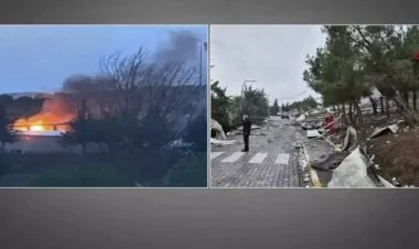 Türkiyədə partlayıcı maddələr istehsal edən fabrik partlayıb