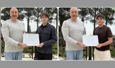 Prezident ad günündə ailə üzvlərini təltif etdi FOTO