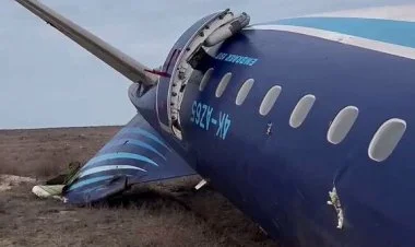 Qəzaya uğrayan təyyarədə yaralıların vəziyyəti