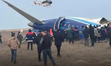 AZAL: Təyyarə kənar müdaxilə nəticəsində qəzaya uğrayıb