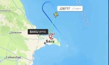 Bakı-Mineralnıye Vodı təyyarəsi Bakıdan qalxaraq geri dönüb
