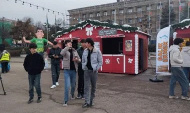 Xankəndidə "Qış nağılı" bayram yarmarkası keçirilir