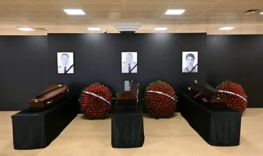 Təyyarə qəzasında həlak olan ekipaj üzvləri dəfn olunub