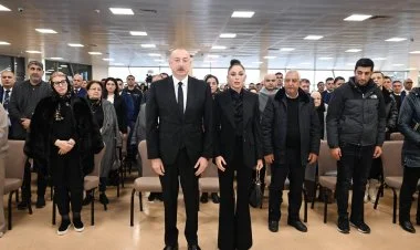 İlham Əliyev vida mərasimində iştirak edib FOTO