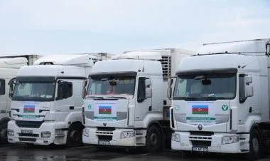 Azərbaycan Suriyaya 200 ton ərzaq və qida məhsulu göndərib