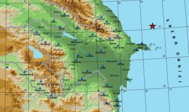 Xəzər dənizində zəlzələ baş verib