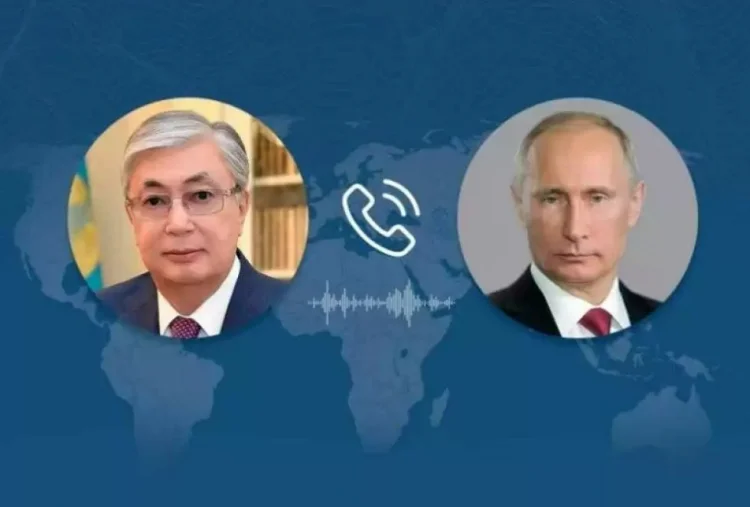 Tokayev təyyarə qəzası ilə bağlı Putinlə telefonla danışıb