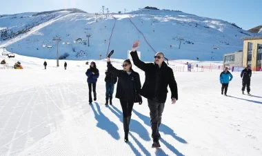 İlham Əliyev Şahdağda aparılan işlərlə tanış olub FOTO
