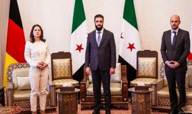 Almaniya və Fransa XİN başçıları Suriya lideri ilə görüşüb