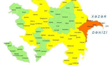 Küləkli hava ilə bağlı sarı və narıncı xəbərdarlıq verildi