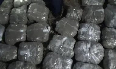 Polis 30 kiloqram narkotik aşkar edib VİDEO