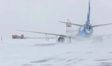 Almatı hava limanında bir neçə reys təxirə salınıb