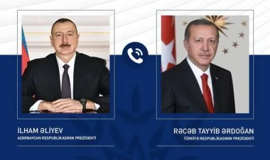 Rəcəb Tayyib Ərdoğan İlham Əliyevə zəng edib