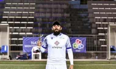 Millimizin yarımmüdafiəçisi Avropanın ən yaxşısı seçilib