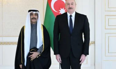İlham Əliyev yeni səfirlərin etimadnamələrini qəbul edib