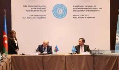 TDT gömrük rəhbərləri Bakıda bir sıra sənədlər imzalayıb