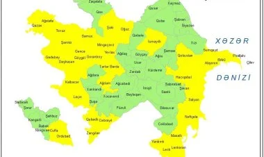 Küləkli hava şəraiti ilə bağlı sarı xəbərdarlıq verilib