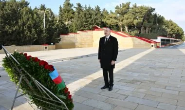 İlham Əliyev 20 Yanvar şəhidlərinin xatirəsini yad edib