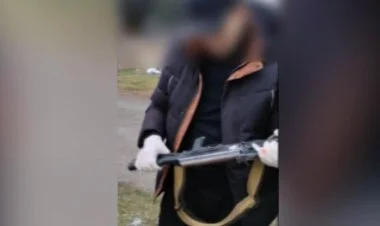 Qəbiristanlıqda narkotik  gizlədən narkokuryer saxlanıldı