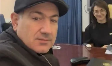 Paşinyan və xanımı Anna Akopyan Davosa yola düşüblər VİDEO