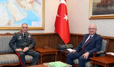 Yaşar Gülər Hikmət Mirzəyevi qəbul edib