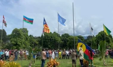Yeni Kaledoniyada yenə Azərbaycan bayrağı dalğalanır