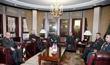 Hikmət Mirzəyev Ankarada Metin Gürak ilə görüşüb